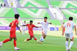 U20 Việt Nam sẽ gặp các đối thủ không hề dễ chịu ở vòng loại U20 châu Á 2027. Ảnh: VFF