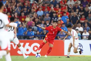 U20 Việt Nam để thua CHDCND Triều Tiên 0-3 ở trận ra quân vòng loại U20 châu Á 2027 (Ảnh: ĐOÀN NHẬT)