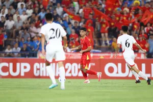 Lê Phát sớm chia tay vòng loại U20 châu Á 2027. Ảnh: ĐOÀN NHẬT