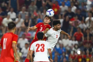 U20 Việt Nam không thể làm nên chuyện trước Iran hoàn toàn trên cơ (Ảnh: MINH HOÀNG)