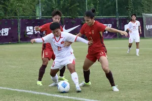 Đội tuyển nữ Việt Nam sẵn sàng cho trận ra quân tại ASIAD 2026 vào ngày 14-9. Ảnh: VFF