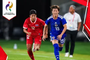 Thái Lan và cữ tập quá nặng cho hàng phòng ngự khi thua đậm Nhật Bản ở trận ra quân. Ảnh: Aseanfootball
