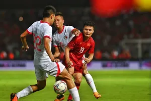 Tiền vệ Quang Hải vắng mặt ở FIFA ASEAN Cup 2026 do không bình phục kịp chấn thương. Ảnh: VFF
