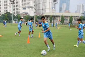 Đội tuyển U16 Việt Nam sẵn sàng cho CFA Team China 2026. Ảnh: VFF