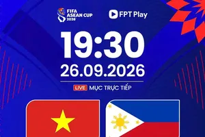 Việt Nam có bản quyền truyền hình FIFA ASEAN Cup 2026