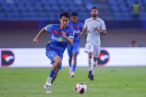 Philippines dù dẫn trước 2 bàn nhưng đã để Pakistan chia điểm với tỷ số 2-2 chung cuộc. Ảnh: PFF