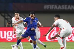 Thái Lan lại bị Việt Nam thu hẹp điểm số trên BXH FIFA sau trận thua dễ trước Philippines. Ảnh: ANH KHOA