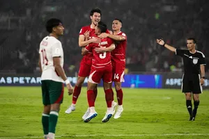 Indonesia đến gần ngôi vô địch sau 35 năm chờ đợi. Ảnh: PSSI