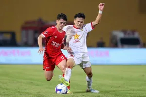 Thể Công Viettel tiếp tục thua trận ở đầu mùa V-League 2026-2027. Ảnh: MINH HOÀNG