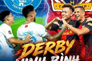 Trận đấu diễn ra lúc 18 giờ ngày 10-10 trên sân Thiên Trường. Đồ họa: Ninh Bình FC