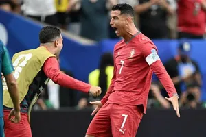 Ở tuổi 41, Ronaldo muốn tiếp tục tạo áp lực lên HLV trưởng đội tuyển Bồ Đào Nha. Ảnh: THX
