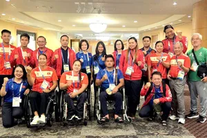 Đoàn thể thao Việt Nam đã tham dự những môn đầu tiên vào ngày 16-10. 