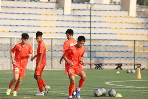 U15 Việt Nam tích cực chuẩn bị hướng đến FIFA U15 World Cup & Festival 2026. Ảnh: ĐOÀN NHẬT