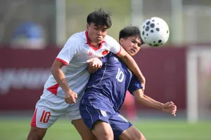 U23 Việt Nam chuẩn bị làm chủ nhà của giải tứ hùng quốc tế diễn ra tại sân Pleiku. Ảnh: VFF