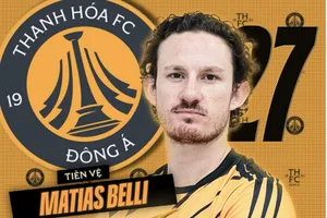 Matias Belli Moldskred trong những ngày đầu gia nhập đội bóng xứ Thanh.