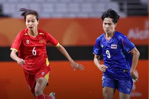 Đội tuyển nữ Việt Nam bất phân thắng bại cùng Thái Lan tại Asiad 20. Ảnh: VFF