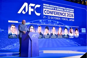 Tổng Thư ký AFC Datuk Seri Windsor John phát biểu tại Hội nghị. Ảnh: VFF/AFC