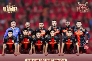 CLB Ninh Bình có tháng 9 thật ấn tượng. Ảnh: NBFC