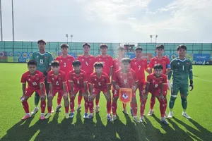 U15 Việt Nam hoàn tất 5 trận ở vòng bảng với 3 trận thắng. Ảnh: VFF
