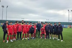 Thua U15 Rwanda ở vòng 1/16, các cầu thủ Việt Nam tranh hạng từ 81-96. 