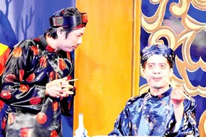 Hãy cho biết hai nghệ sĩ trong ảnh này tên gì, tham gia tác phẩm nào, của tác giả, đạo diễn nào?