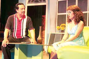 Câu hỏi kỳ này: Hãy cho biết hai nghệ sĩ trong ảnh này tên gì, tham gia tác phẩm nào, của tác giả, đạo diễn nào?