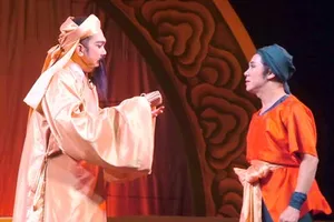 Hãy cho biết hai nghệ sĩ trong ảnh này tên gì, tham gia tác phẩm nào, của tác giả, đạo diễn nào?