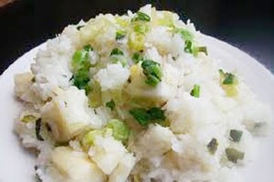 Delicious snack from glutinous rice and cassava