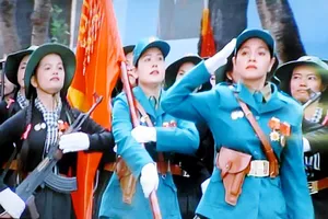 Diễu binh, diễu hành kỷ niệm 40 năm Ngày giải phóng hoàn toàn miền Nam, thống nhất đất nước