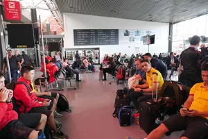 Hành trình di chuyển vất vả của đội Việt Nam