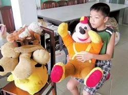 Xúc động từ những tấm lòng trẻ thơ