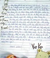 Những lời nhắn gửi