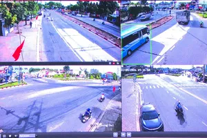 Camera được trang bị trên đường 30-4