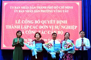 Phường Vũng Tàu thành lập 2 đơn vị sự nghiệp công lập