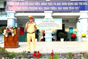 Đưa Luật giao thông đến với trường học
