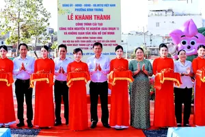 Phường Bình Trưng: Khánh thành công viên Nguyễn Tư Nghiêm