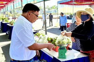 Xã Xuyên Mộc quảng bá sản phẩm OCOP và nông sản địa phương 