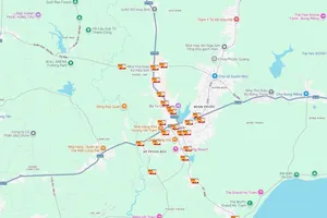 Xã Hồ Tràm: Triển khai bản đồ số tra cứu khu vực bỏ phiếu