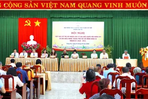 Hội nghị tiếp xúc cử tri phường Vũng Tàu với sự tham dự của hơn 200 cử tri