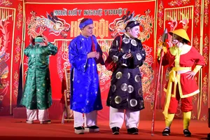 Nét đẹp nghệ thuật hát bội trong Lễ giỗ Bà Rịa