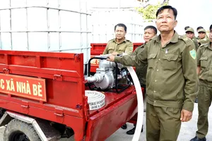 Xã Nhà Bè thành lập 103 đội PCCC ở các ấp