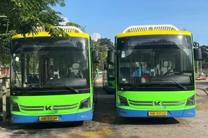 Côn Đảo sẽ có tuyến xe buýt điện miễn phí kết nối từ trung tâm đến sân bay