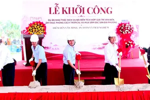 Lễ khởi công dự án sáng 20-5 