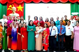 Ban chấp hành Hội Chữ thập đỏ xã Long Điền nhiệm kỳ 2026-2031 gồm 25 thành viên ra mắt đại hội