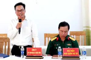 Xã Nghĩa Thành đối thoại với doanh nghiệp