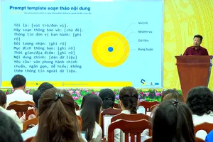 100 cán bộ, đảng viên tham dự lớp học.
