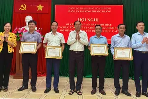 Mô hình chính quyền địa phương 2 cấp ở phường Phước Thắng vận hành ổn định, thông suốt