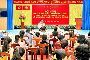 Sau 1 năm sáp nhập, xã Long Hải đạt nhiều kết quả tích cực