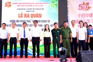 Nhiều địa phương ra quân bảo vệ môi trường, xây dựng đô thị xanh