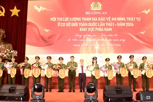 Hội thi Lực lượng bảo vệ an ninh, trật tự ở cơ sở khu vực phía Nam